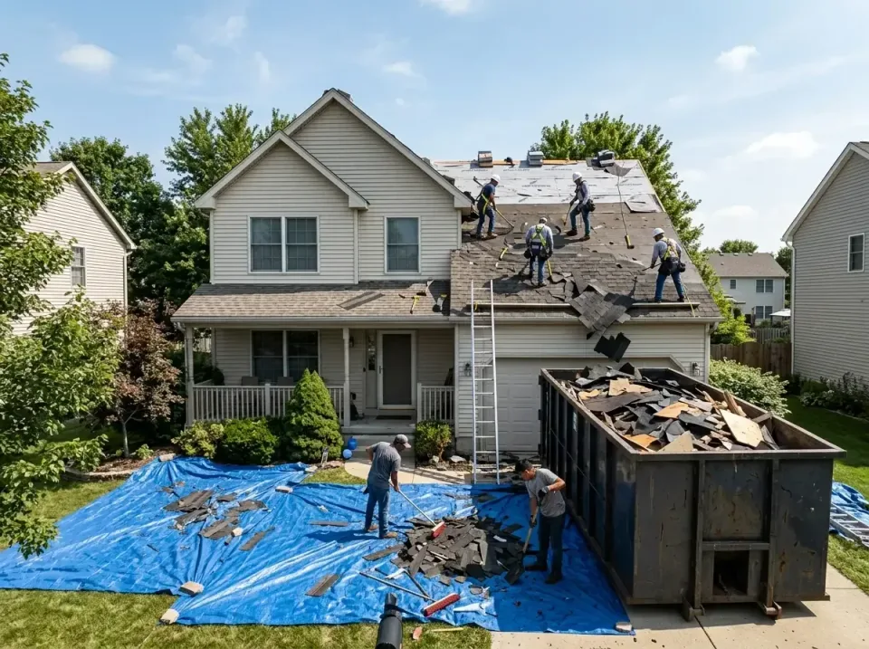 roof-replacement-debris-remova-004 — frequently asked questions, Cheapest Dumpster Rentals in Hallsville, TX
